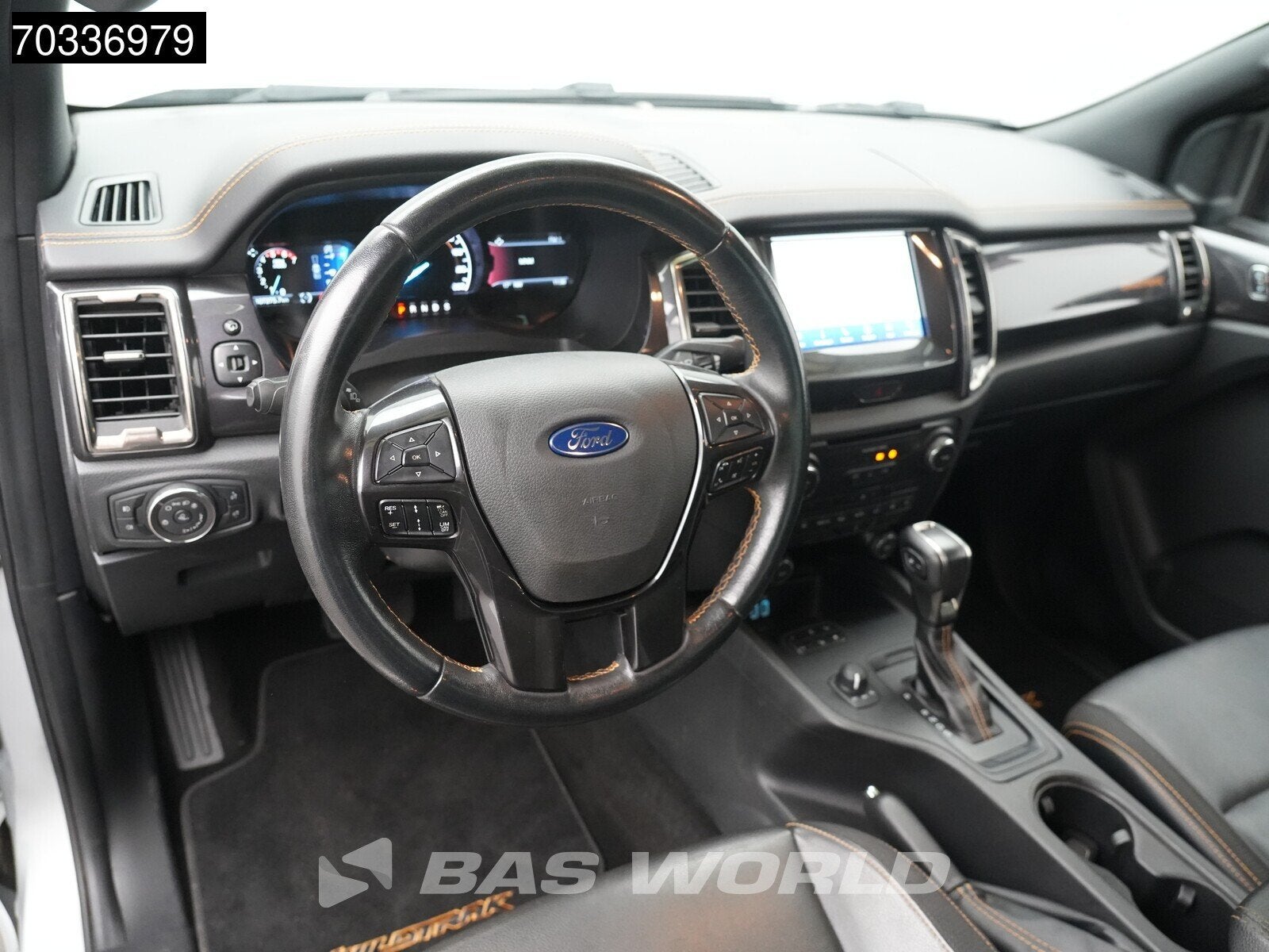 Ford Ranger 210pk Automaat 4X4 Wildtrack Trekhaak AC/Climate, Auto's, Automaat, Gebruikt, 4 cilinders, Leder