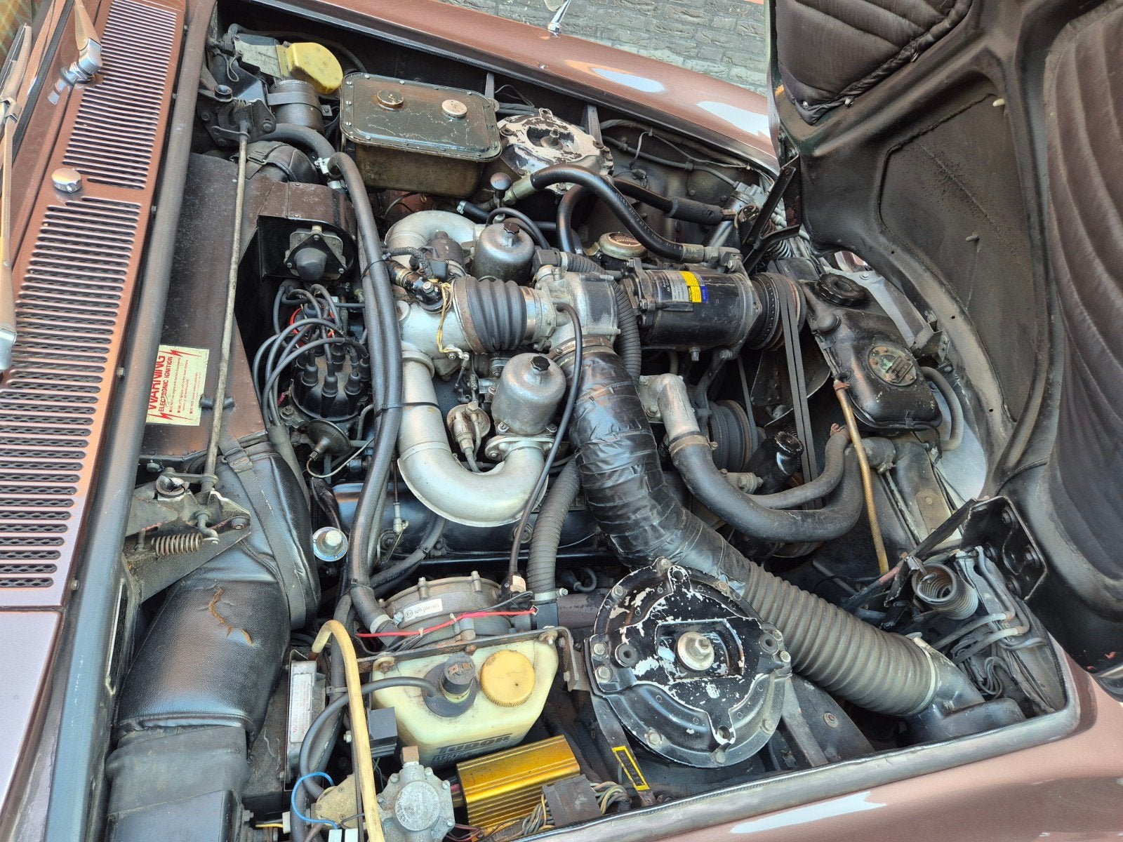 Rolls-Royce Silver Shadow op LPG!! 6.7 AUT 1970 Bruin, foto 8