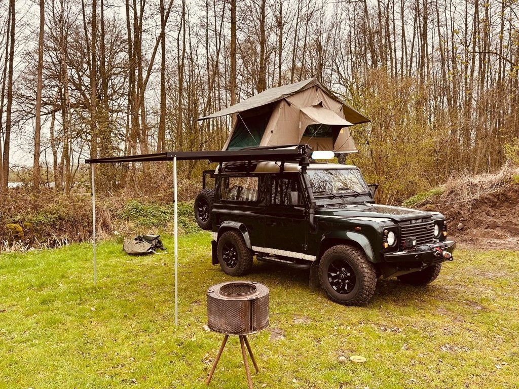 Eezi Awn Series 3 1200 daktent + nieuw top matras & ladder, Caravans en Kamperen, Ophalen, Gebruikt, Tot en met 2