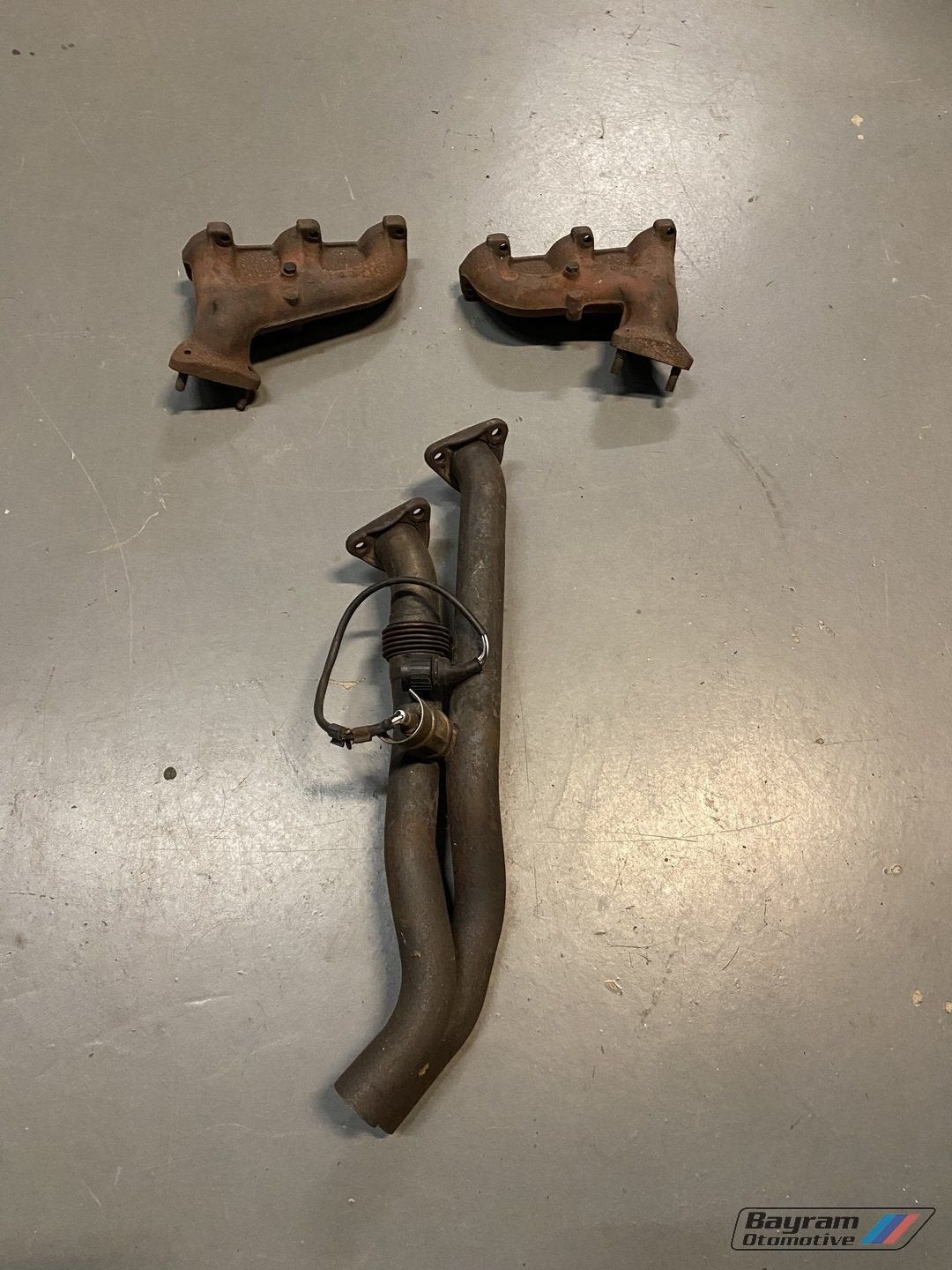 Bmw E30 uitlaat delen spruitstuk m20 lambda sonde 3-serie, Gebruikt, -, -, Ophalen of Verzenden