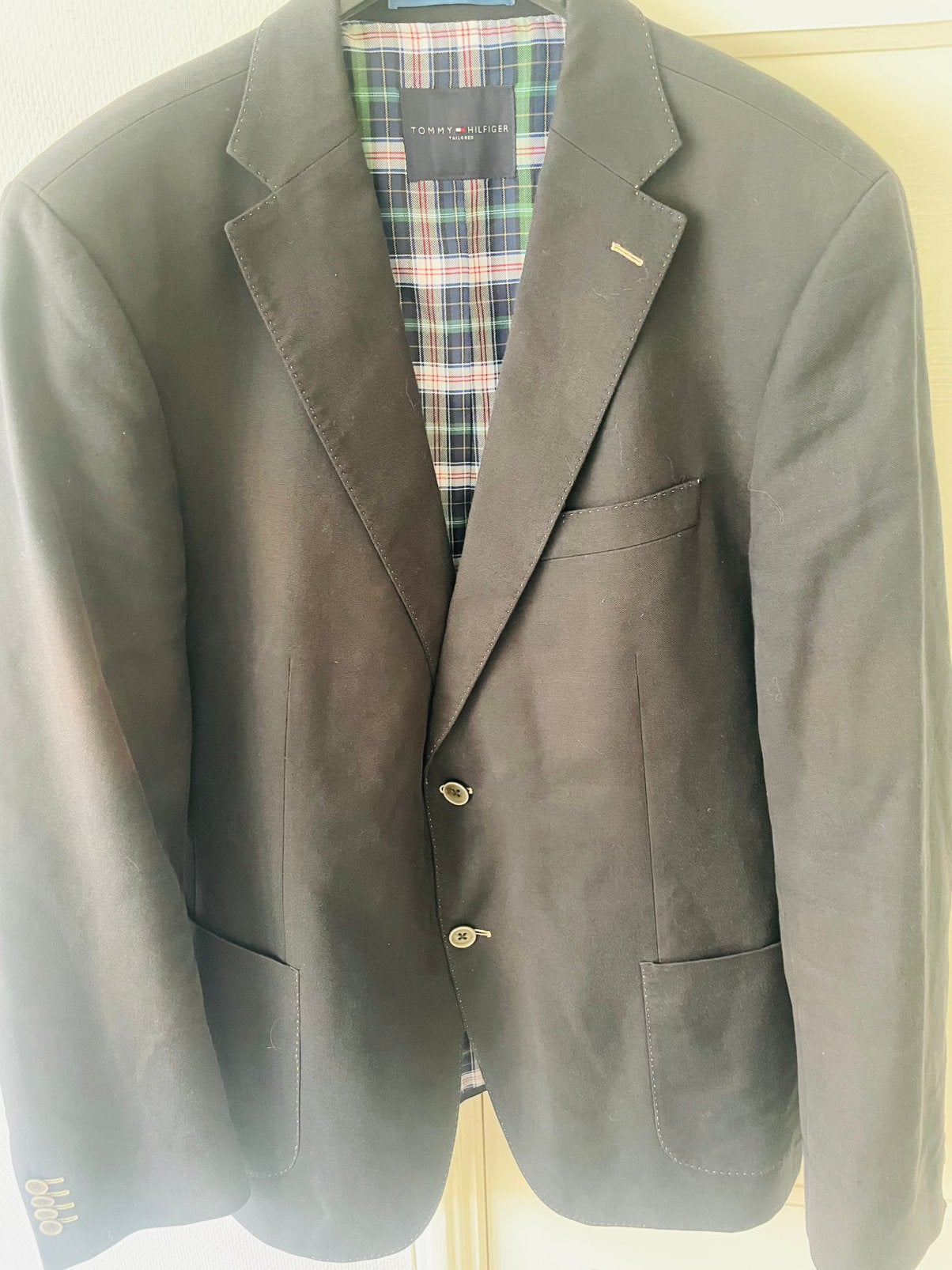 Te koop: colbert, Tommy Hilfinger, blauw, 50/52, Kleding | Heren, Kostuums en Colberts, Ophalen of Verzenden, Zo goed als nieuw