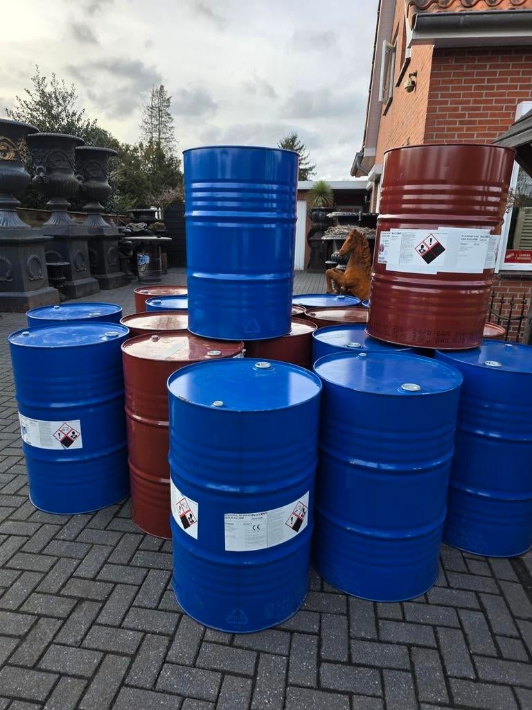200 liter vat, vuurton brandvat brandton vuurkorf, Ophalen of Verzenden
