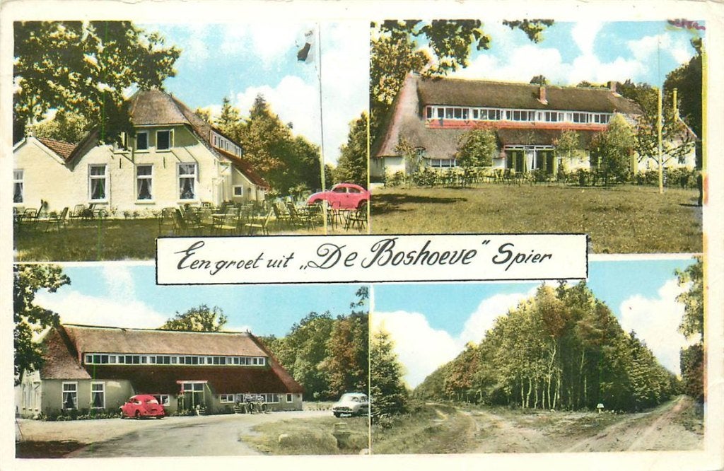 702-079-051 Spier De Boshoeve, Verzenden, Voor 1920, Drenthe