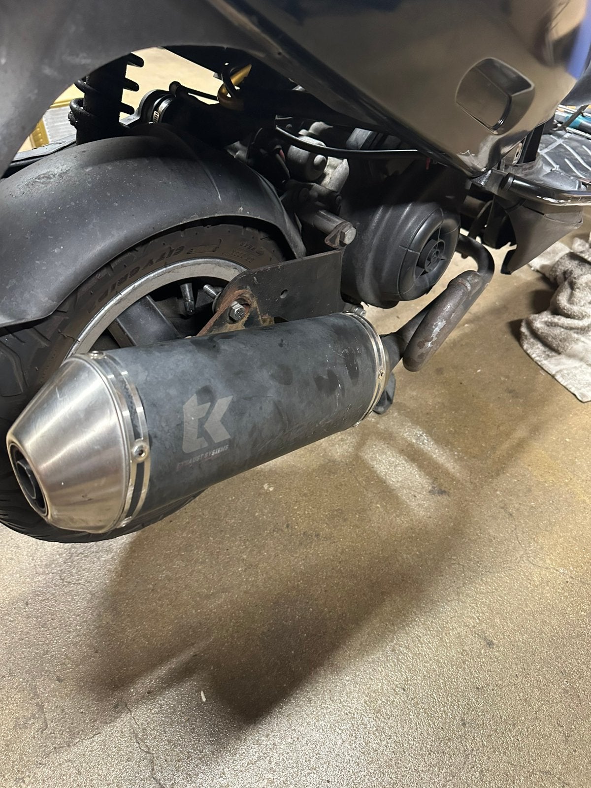 Turbo kit uitlaat piagio zip, Ophalen, Zo goed als nieuw, Benzine, Zip