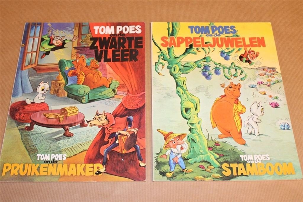 2x Tom Poes reclame-uitg Condesfabriek Friesland, Eén stripboek, Ophalen of Verzenden, Zo goed als nieuw