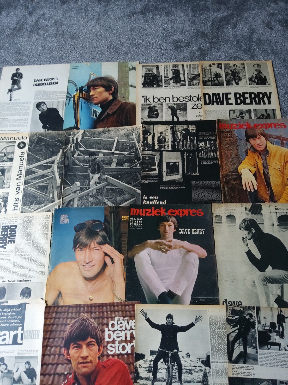 Dave Berry:  Muziek expres jaren 60, Ophalen of Verzenden, Gebruikt, Boek, Tijdschrift of Artikel