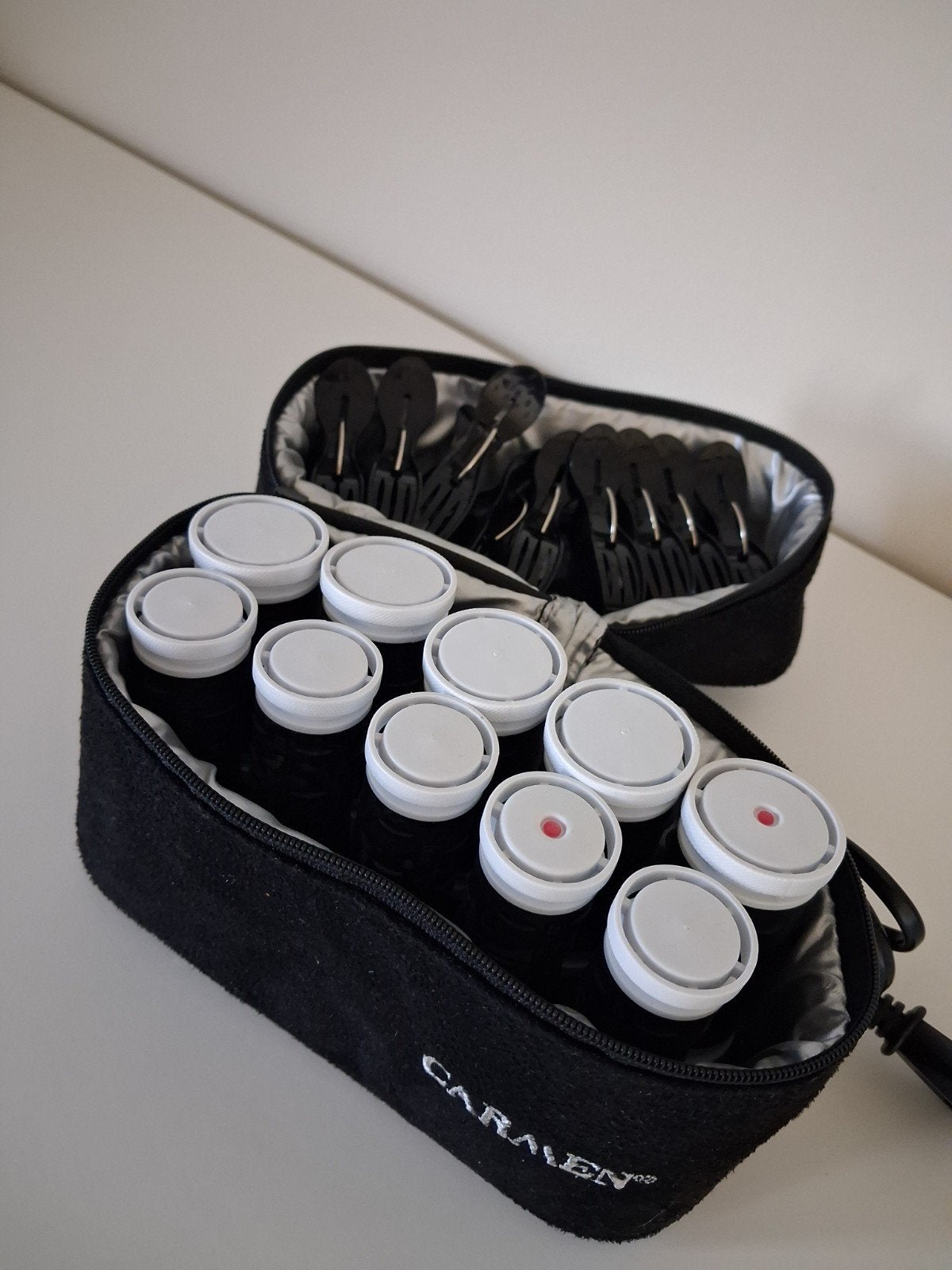 Carmen CR1000 krulset met 10 verwarmde rollers, Ophalen of Verzenden