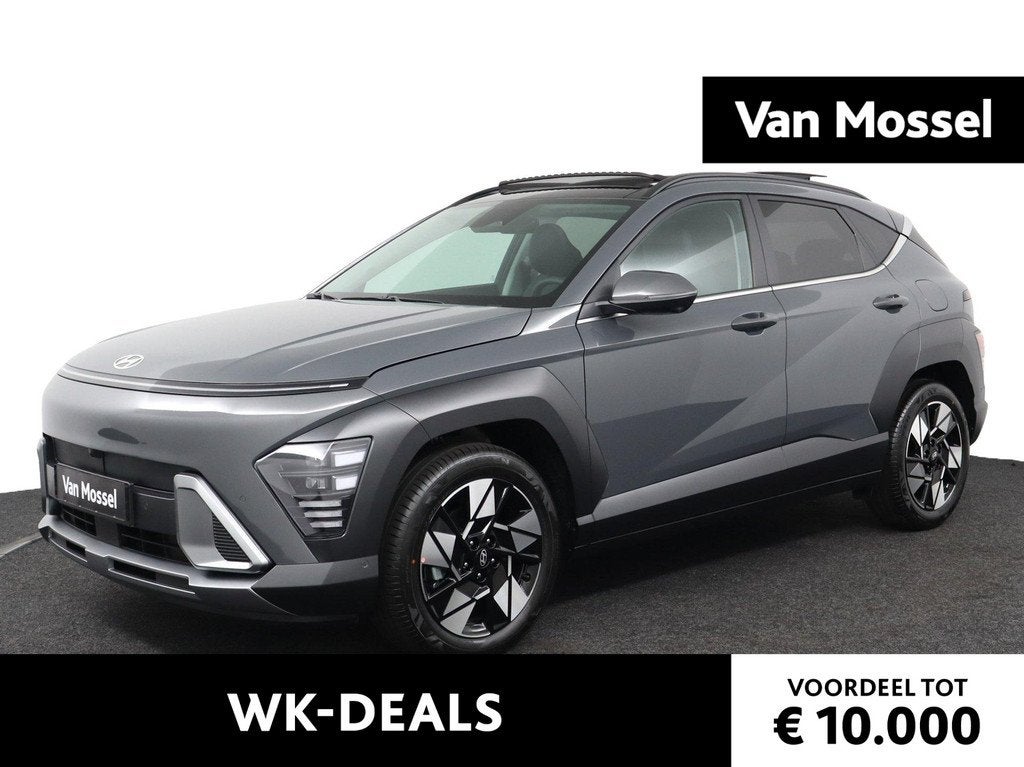 Hyundai Kona 1.6 GDI HEV Premium Sky | Lederen Bekleding | A, Auto's, Hyundai, 137 pk, Euro 6, Leder, Bedrijf