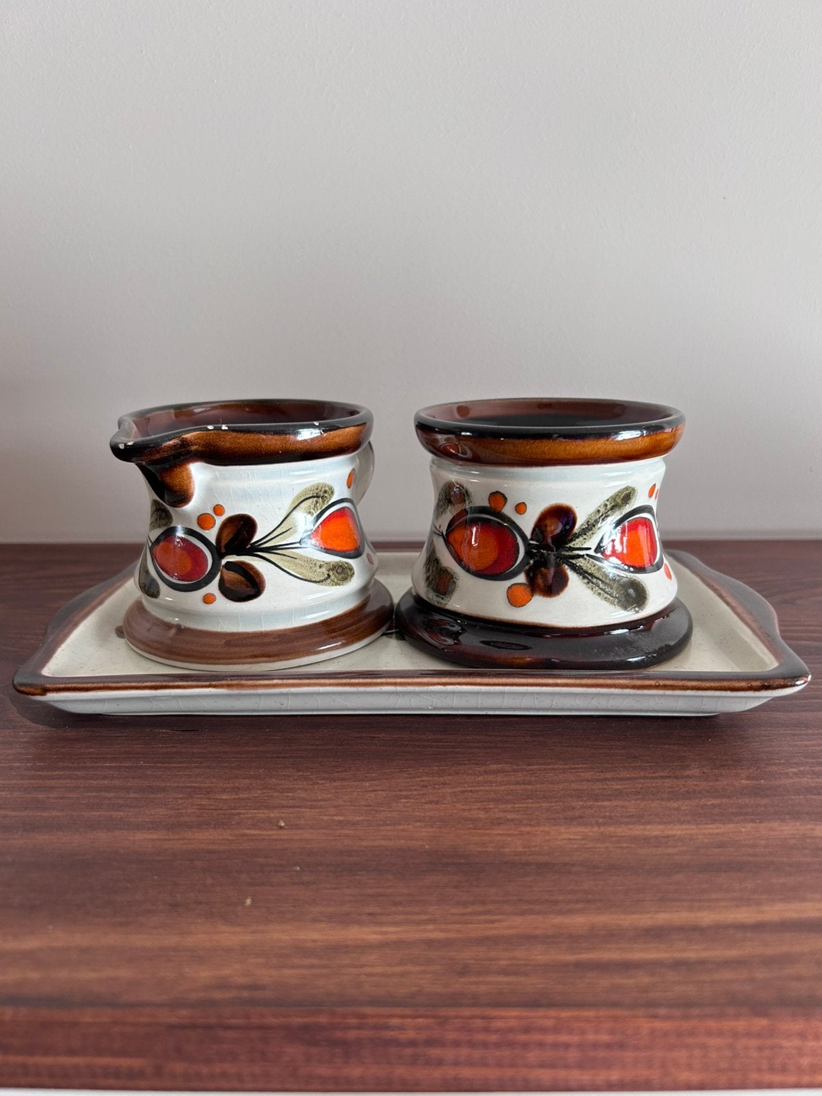 Vintage suiker en melk kannetjes, Ophalen of Verzenden