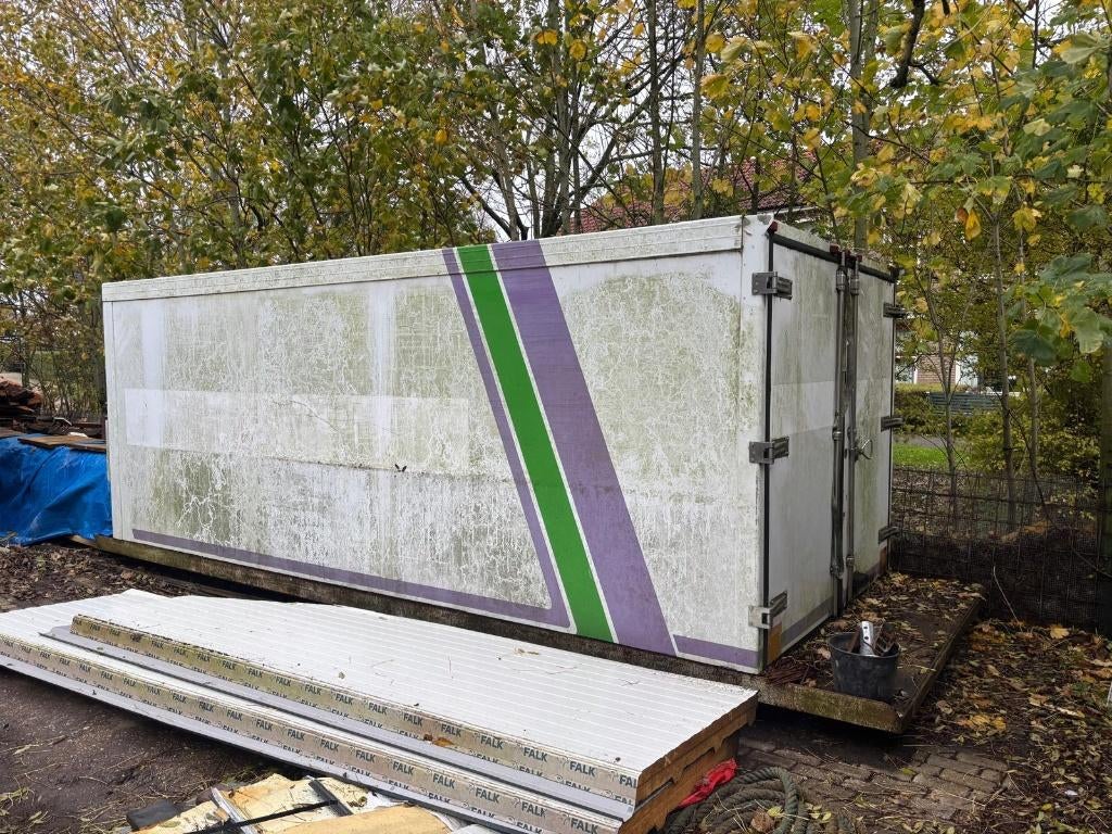 Container bak, Ophalen