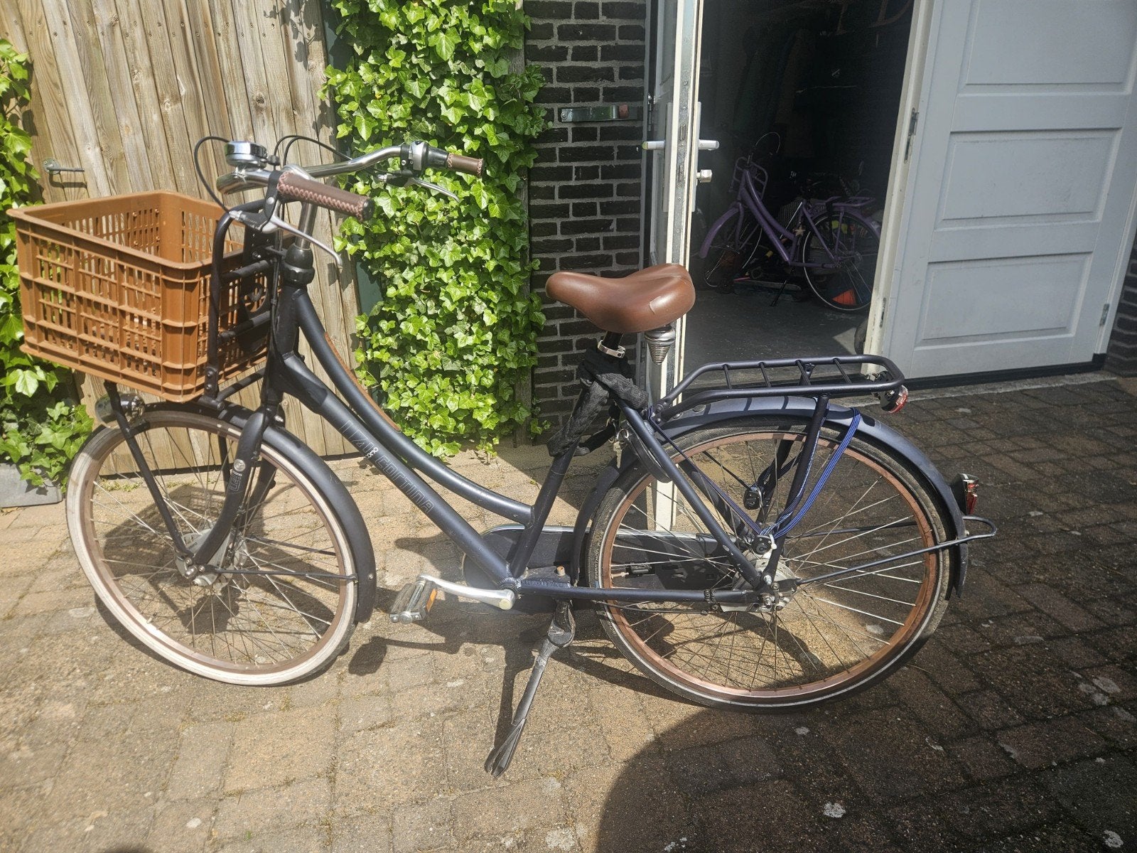 Cortina U4 Transportfiets - Donkerblauw - 7 versnellin, Ophalen