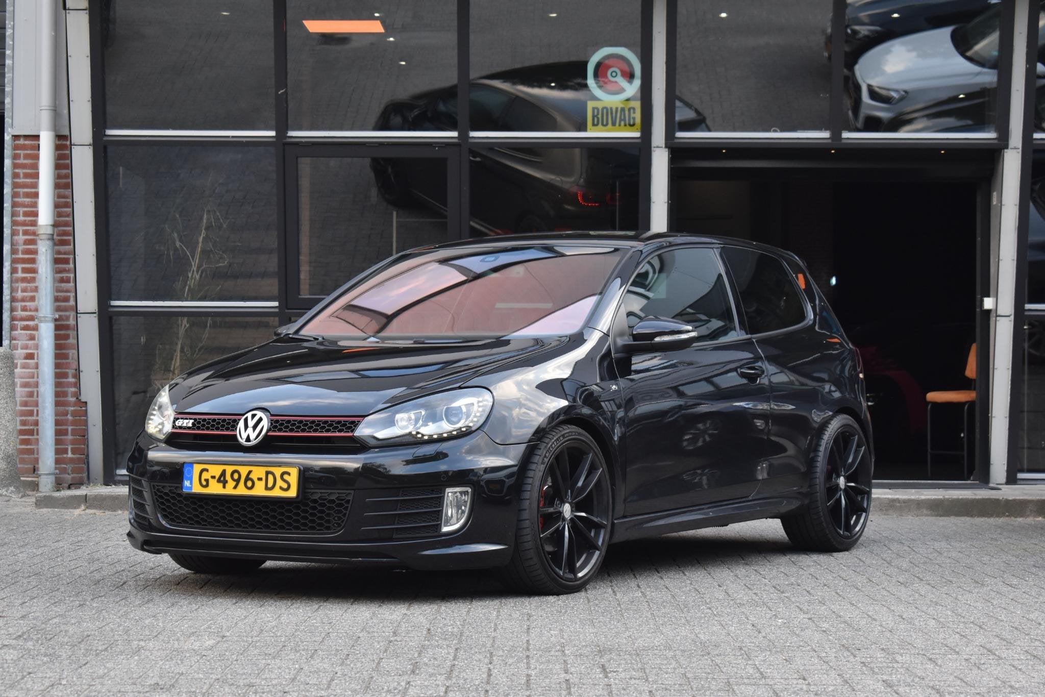 Volkswagen Golf 2.0 GTI Edition 35 DCC Carplay Stoelvw, Euro 5, Gebruikt, 4 cilinders, Leder en Stof