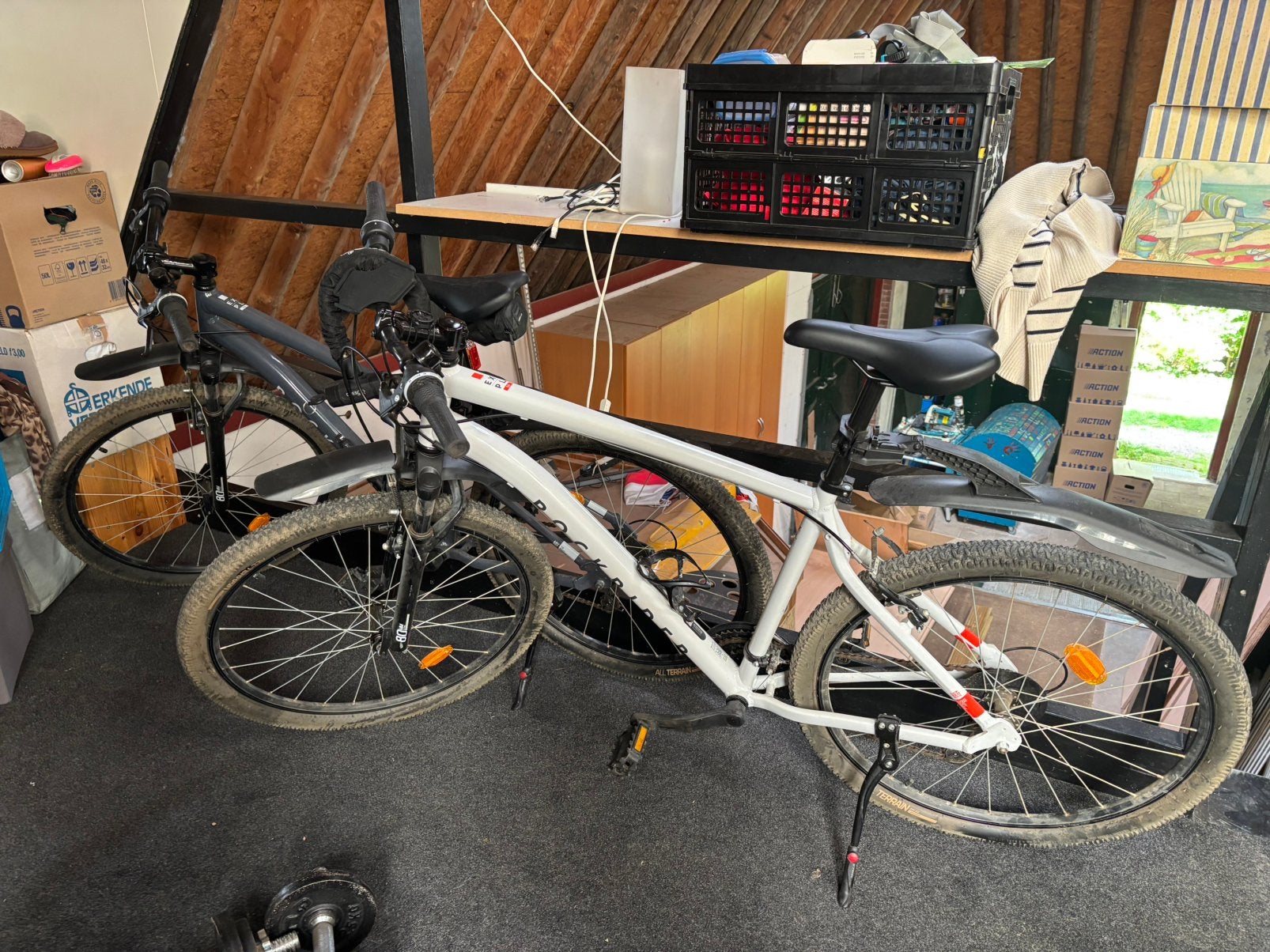 2 mountainbikes Decathlon Rockrider te koop, 57 cm of meer, Ophalen, Zo goed als nieuw, Overige merken