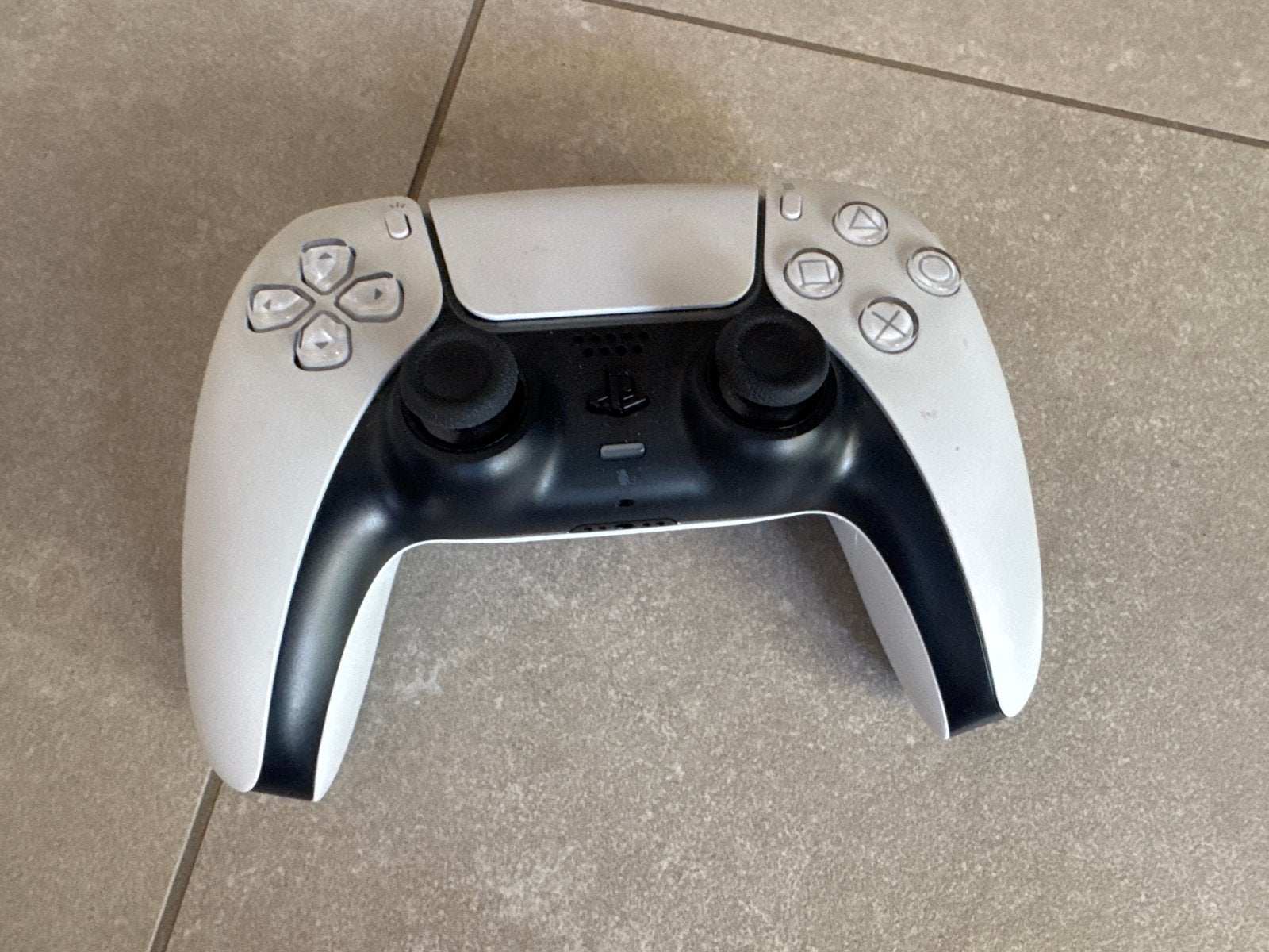 Sony PlayStation 5 DualSense Controller Wit, Ophalen of Verzenden, Gebruikt