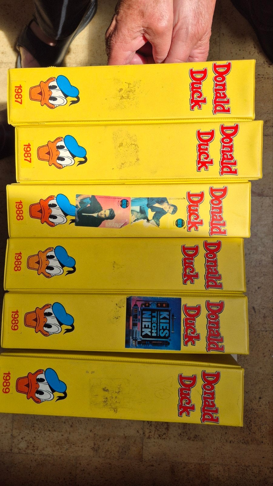 Donald Duck weekblad in verzamelband, Complete serie of reeks, Ophalen of Verzenden, Zo goed als nieuw