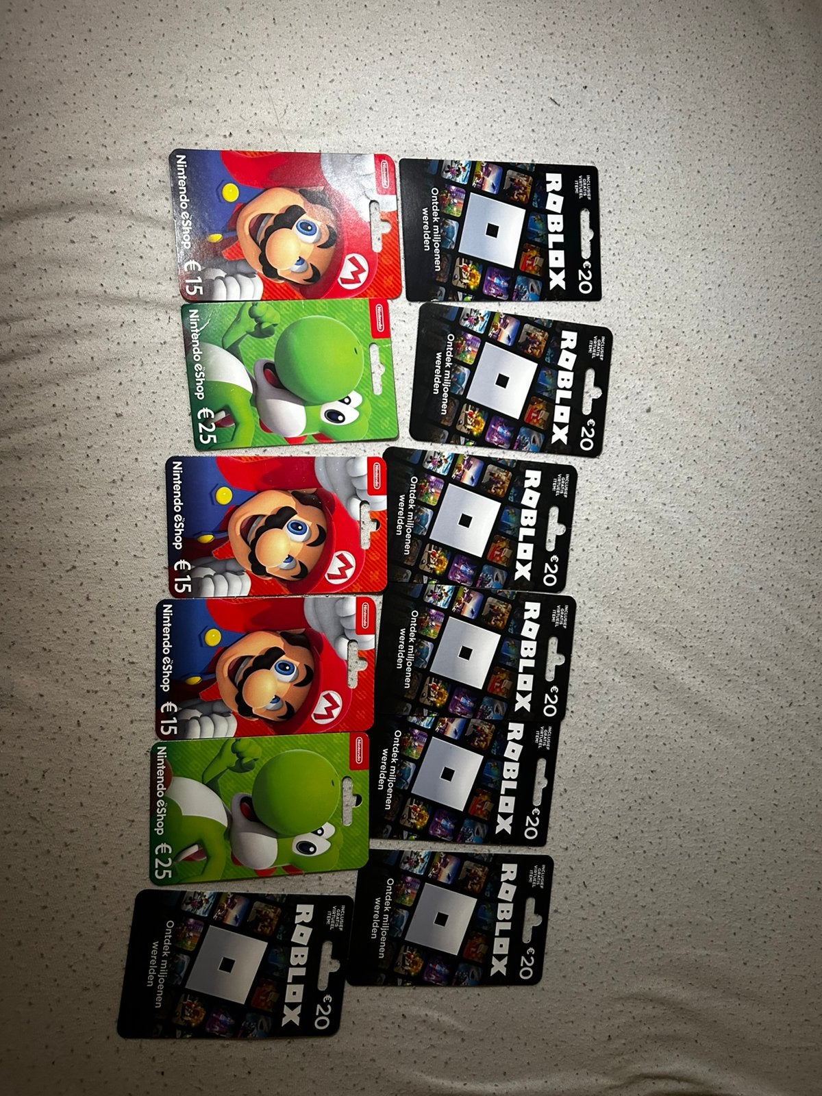 GIVE AWAY‼️‼️‼️ nintendo en ronlox kaarten!, Alle leeftijden, Verzenden, Nieuw in verpakking, Overige typen