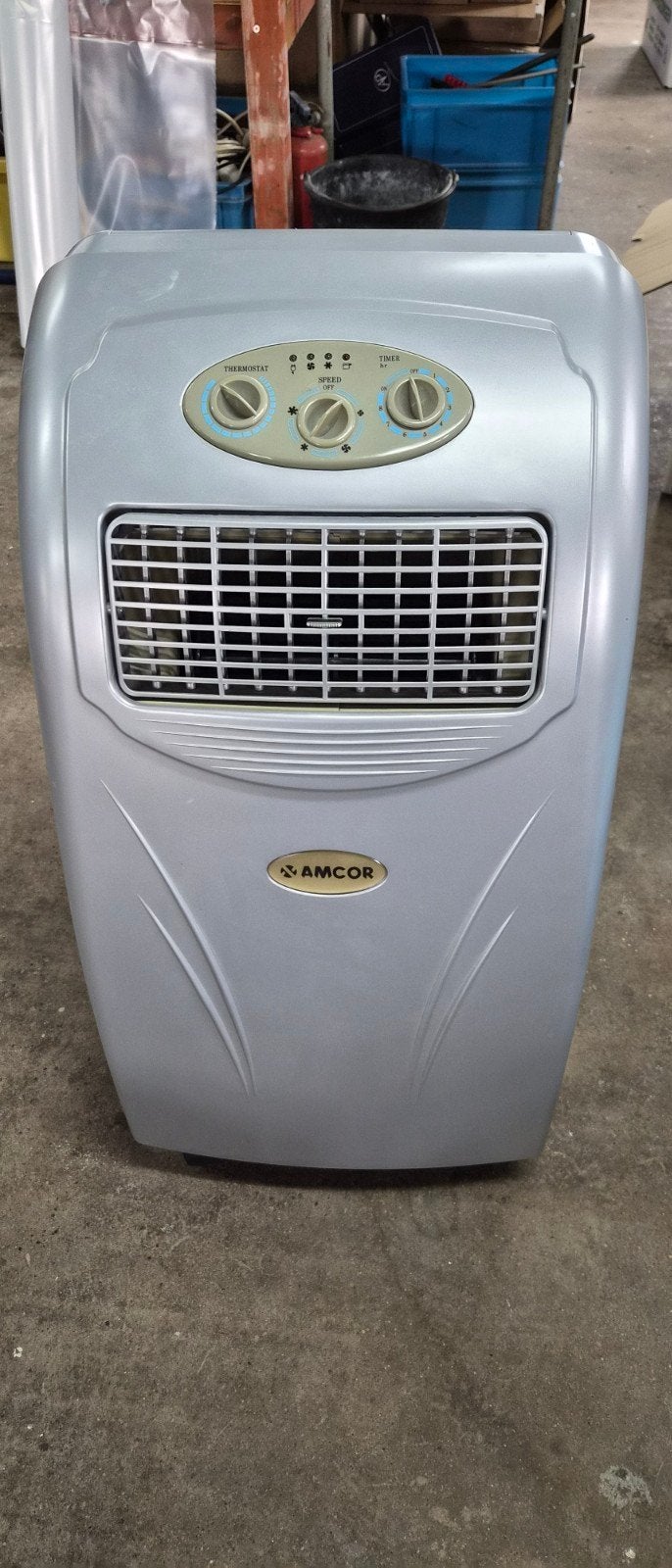 Amcor Mobiele Airco AC-12000M met thermostaat en timer, Witgoed en Apparatuur, Ophalen, Minder dan 60 m³, Timer, Nieuw