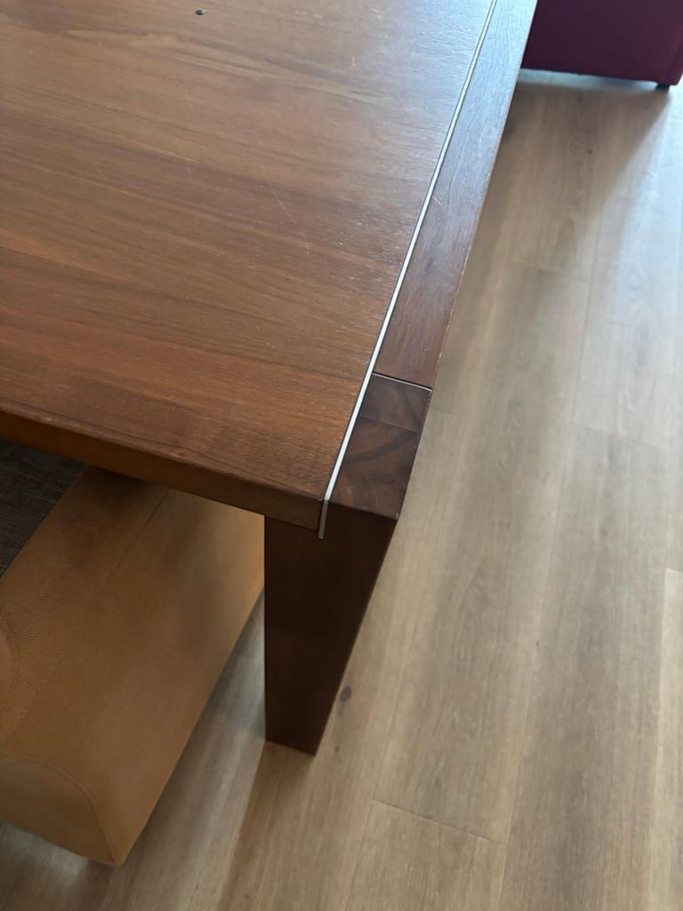 Eetkamertafel met stoelen - 90x170x77 cm, Huis en Inrichting, Tafels | Eettafels, Ophalen, Gebruikt, 50 tot 100 cm, 150 tot 200 cm