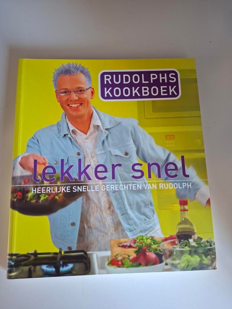 R. van Veen - Rudolphs kookboek - lekker snel, Ophalen of Verzenden, Zo goed als nieuw, R. van Veen
