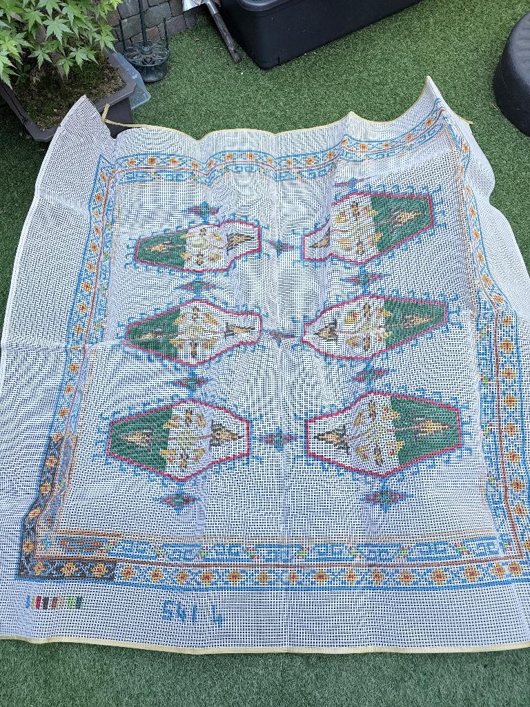 Enorm grote smyrna vintage canvassen - stramienen, Ophalen of Verzenden, Overige typen
