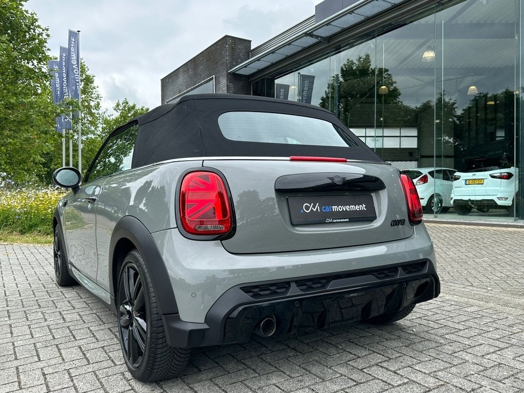 MINI Cabrio 1.5 Aut. John Cooper Works I JCW I Leder I Clima, Auto's, Mini, 136 pk, Gebruikt, Zwart, 4 stoelen