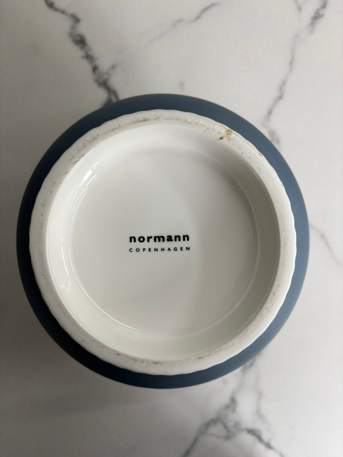 Normann Copenhagen Nyhavn vaas, Meerkleurig, Ophalen of Verzenden, Zo goed als nieuw, 19 cm