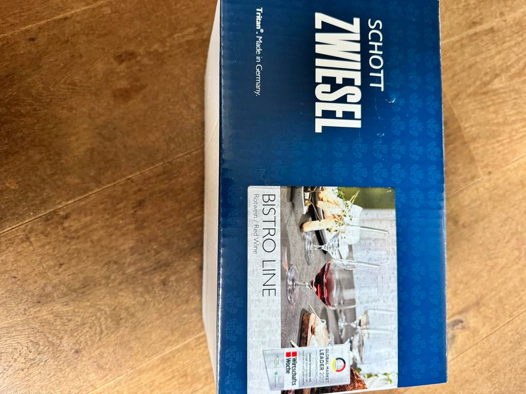 Schott Zwiesel rode wijnglazen, Huis en Inrichting, Keuken | Servies, Ophalen, Glas of Glazen, Effen, Glas