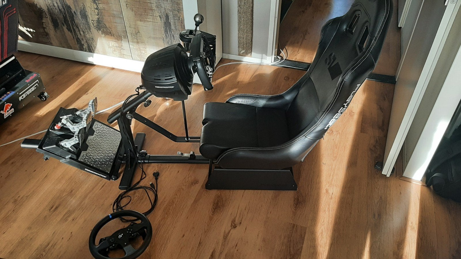 Playseat Evolution + Thrustmaster setup, Spelcomputers en Games, Spelcomputers | Sony PlayStation Consoles | Accessoires, Ophalen of Verzenden