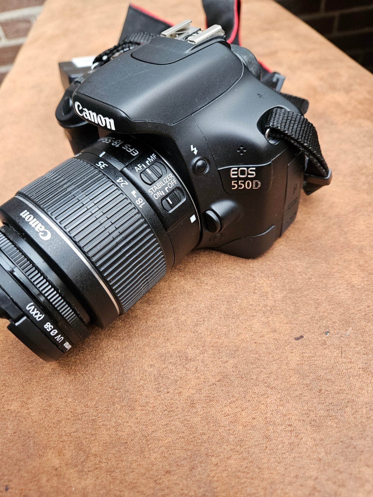 Canon EOS 550D Spiegelreflexcamera met 18-55mm lens, Ophalen of Verzenden