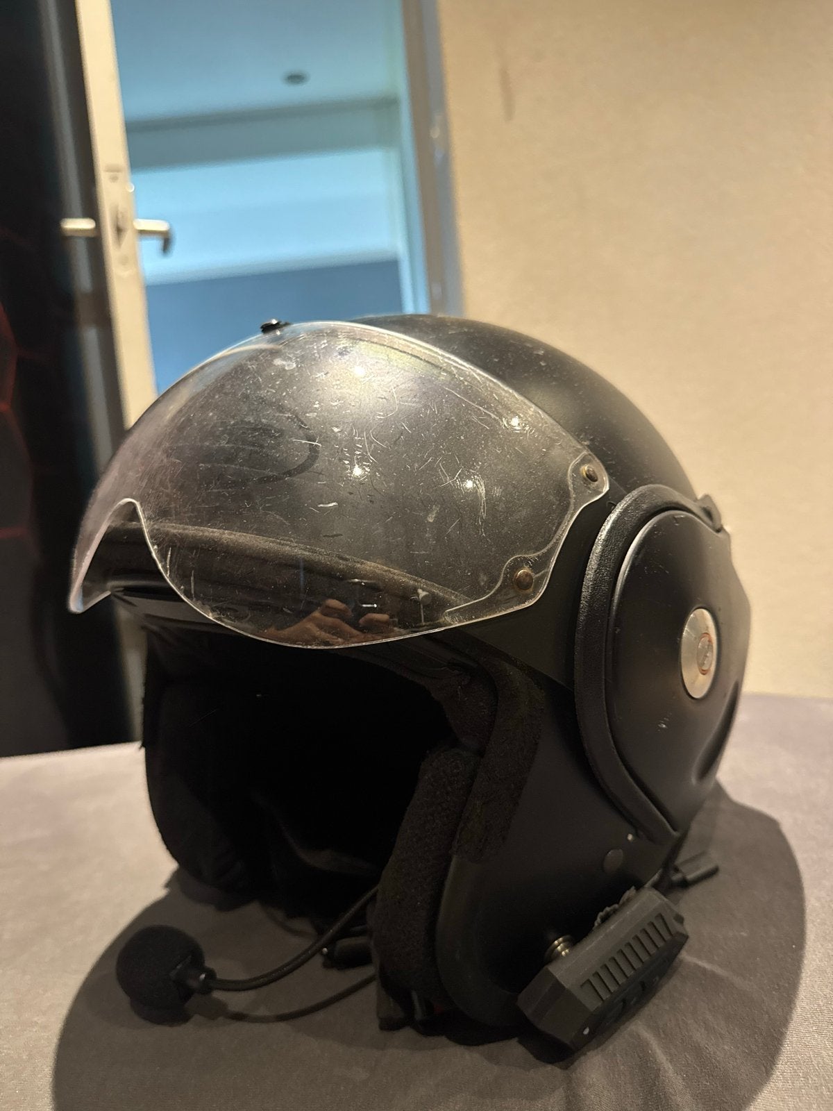 Boxer helm - Ruilen tegen crosshelm of te koop, Motoren, Ophalen of Verzenden, Tweedehands, Jethelm, Overige merken