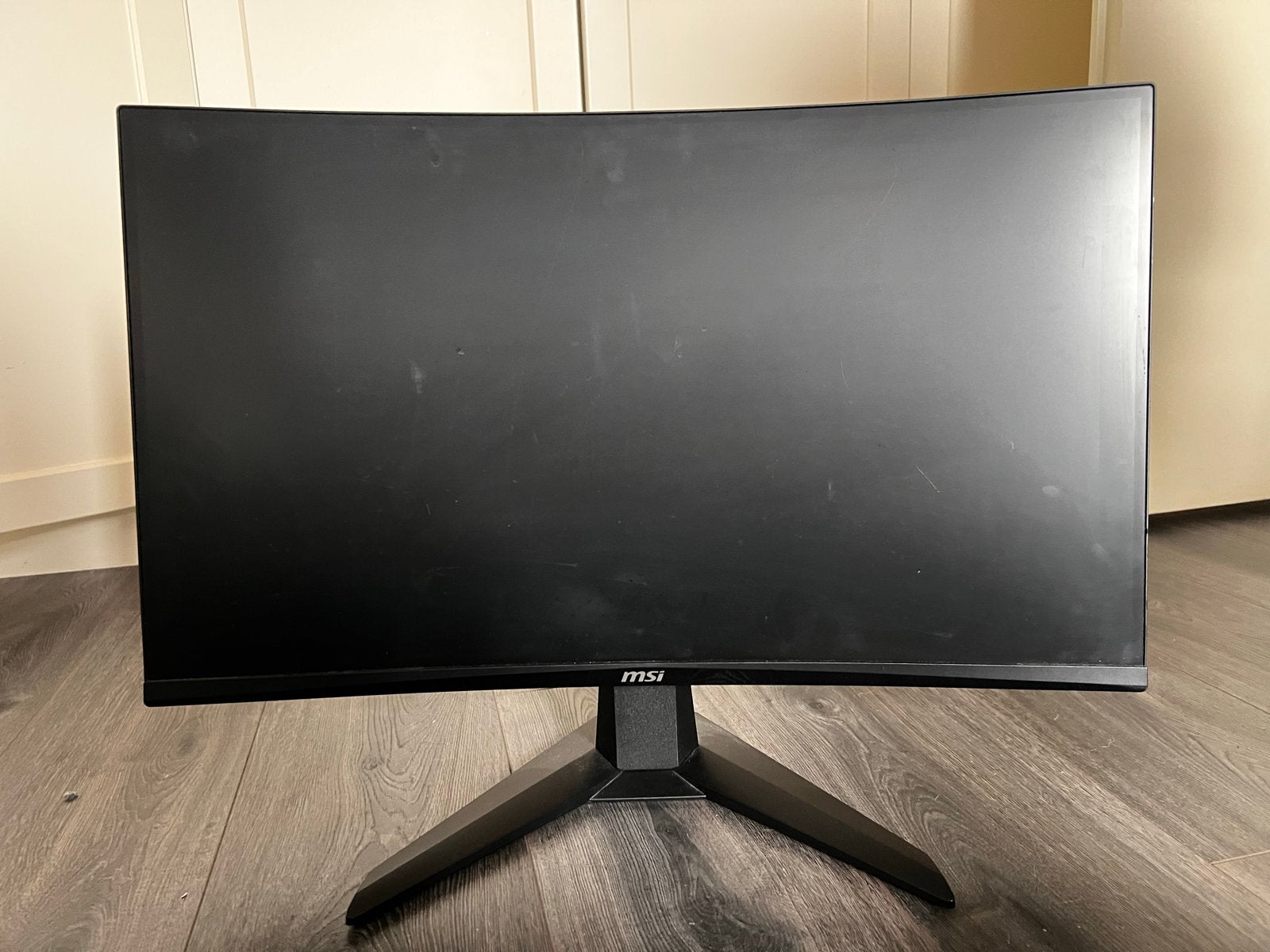 MSI MAG 27CQ6F - QHD Curved Gaming Monitor - 180Hz - 27 Inch, Gaming, Curved, VA, Zo goed als nieuw