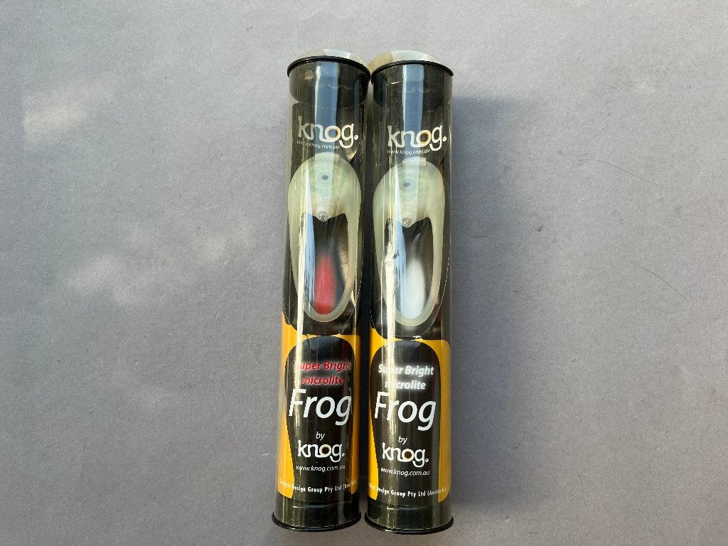 Knog Frog lichtjes, de originele Australische NOS NIEUW, Waterbestendig, Verzenden, Nieuw, Batterij