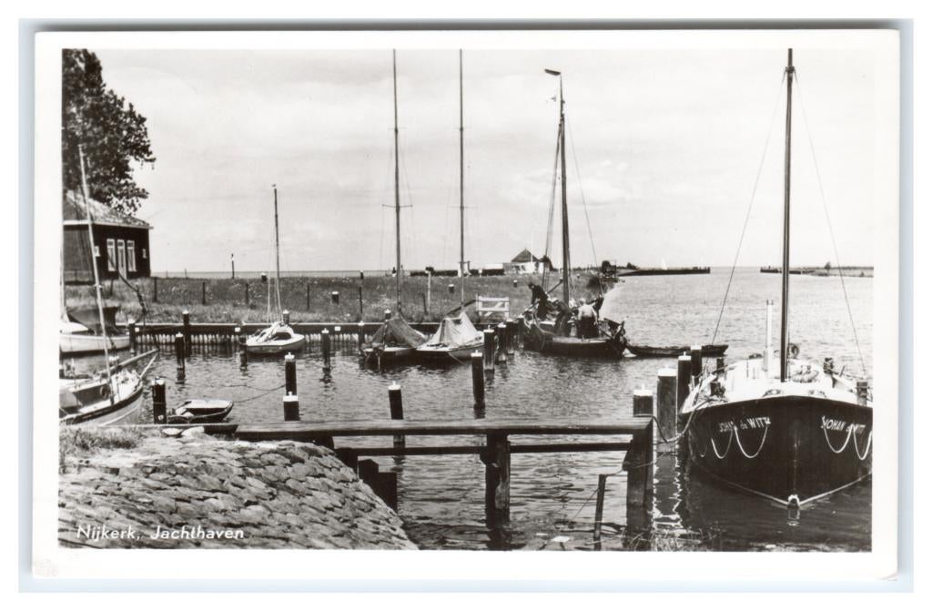 Nijkerk, Jachthaven, Verzenden, 1940 tot 1960, Gelopen, Gelderland