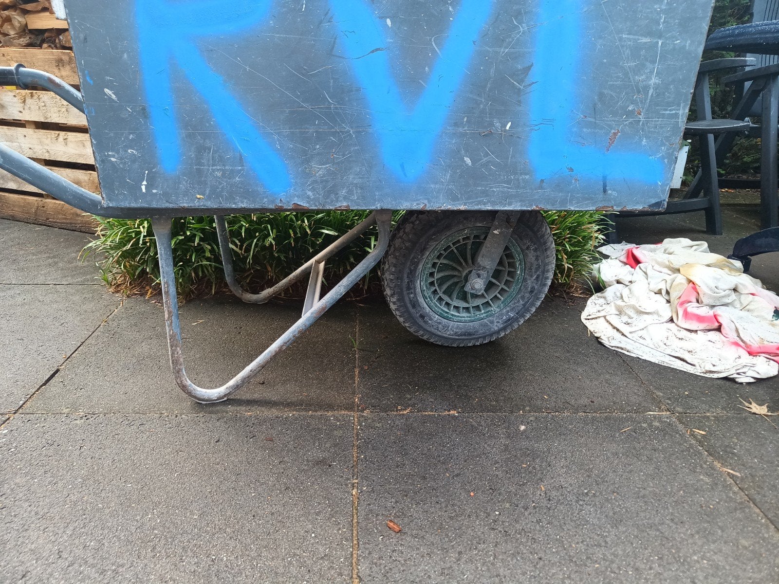 gereedschap kruiwagen 50 euro, Ophalen, Gebruikt, Handmatig, Eenwielig