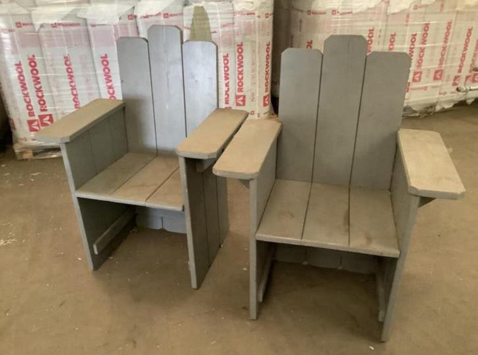 Steigerhouten stoelen, Ophalen, ., Zo goed als nieuw, .