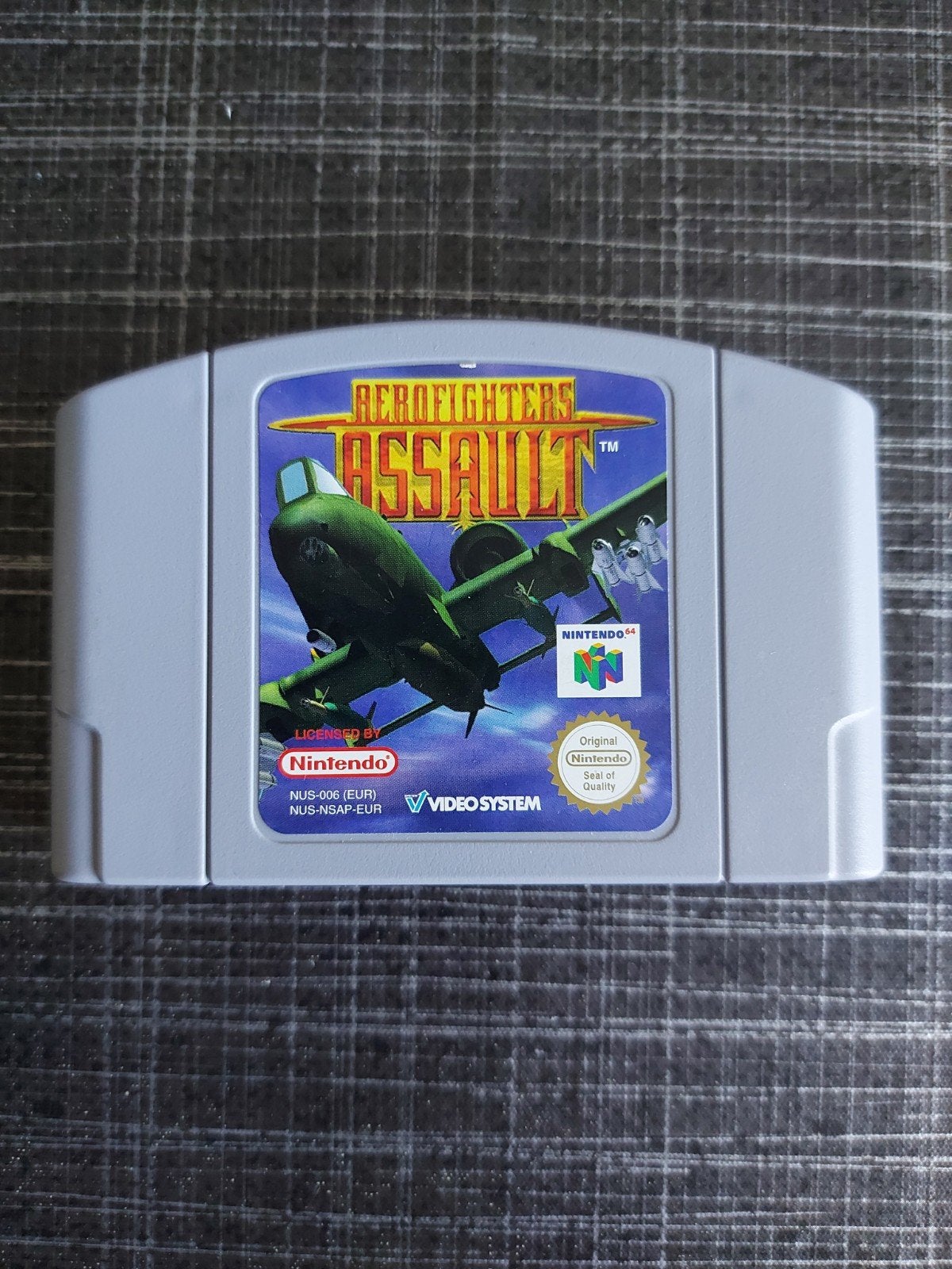 AeroFighters Assault N64 Game Pak, Spelcomputers en Games, Games | Nintendo 64, 1 speler, Racen en Vliegen, Ophalen of Verzenden