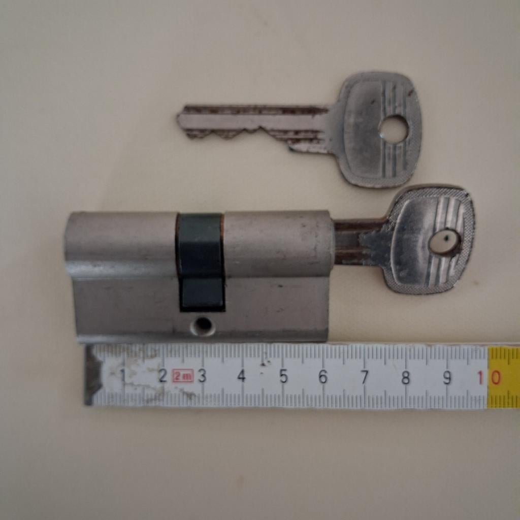 Cilinder, Ophalen of Verzenden, Rvs, Slot