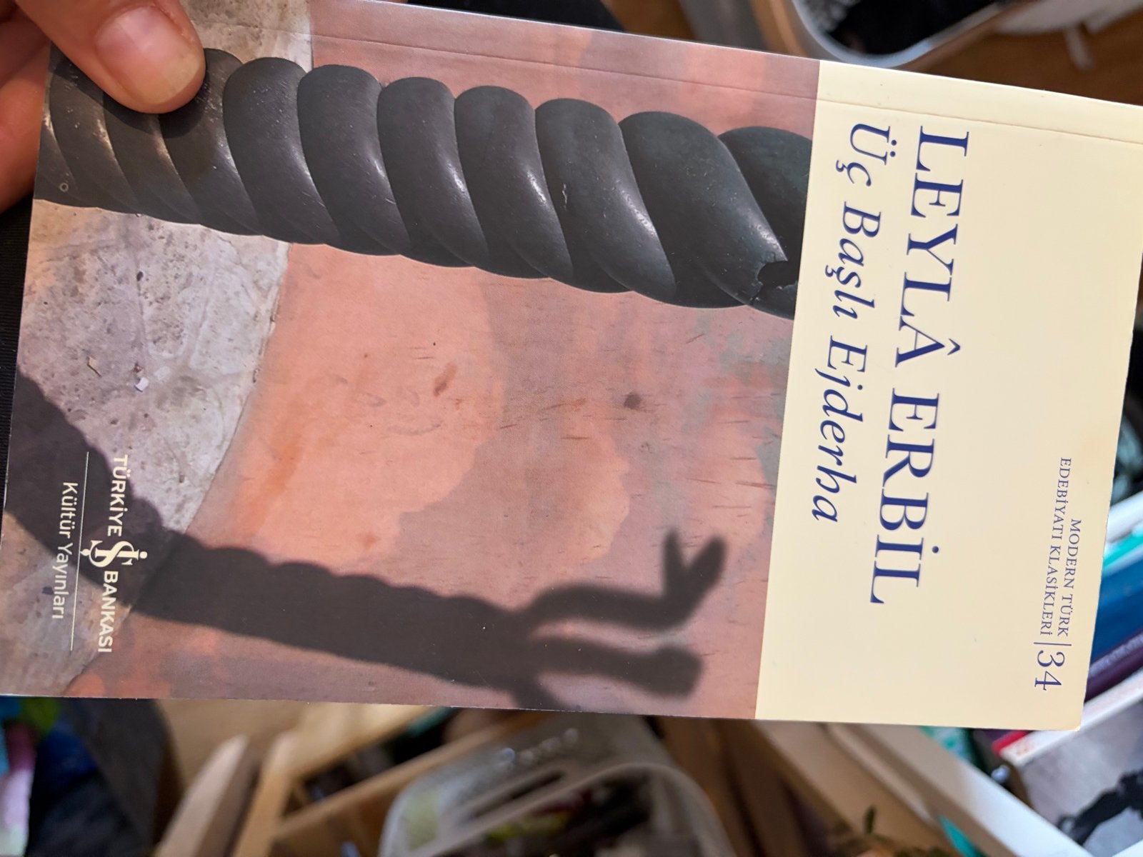 Leyla Erbil - Üç Başlı Ejderha (Turks boek), Ophalen of Verzenden, Zo goed als nieuw, Wereld overig