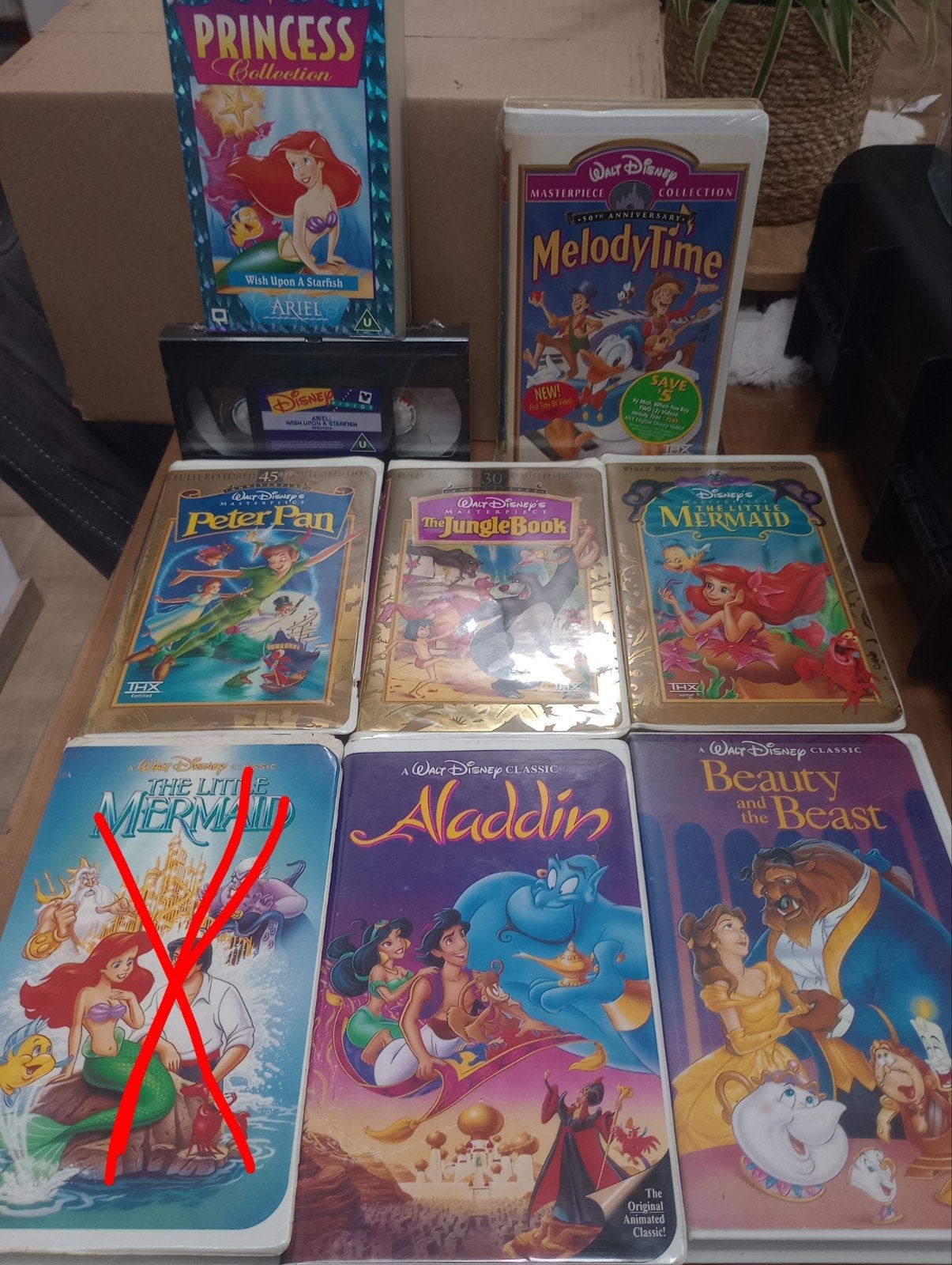Partij Lot Lots VHS video films masterpiece Collection black, Alle leeftijden, Ophalen of Verzenden, Gebruikt