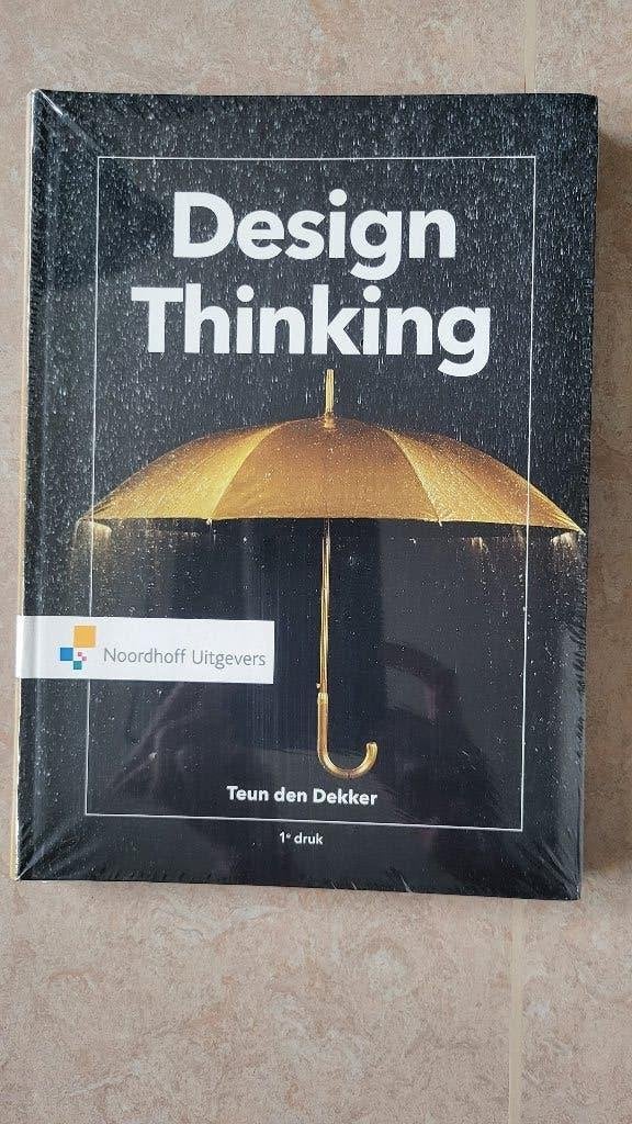 Design Thinking - Teun den Dekker, Boeken, Ophalen, Nieuw, HBO, Teun den Dekker