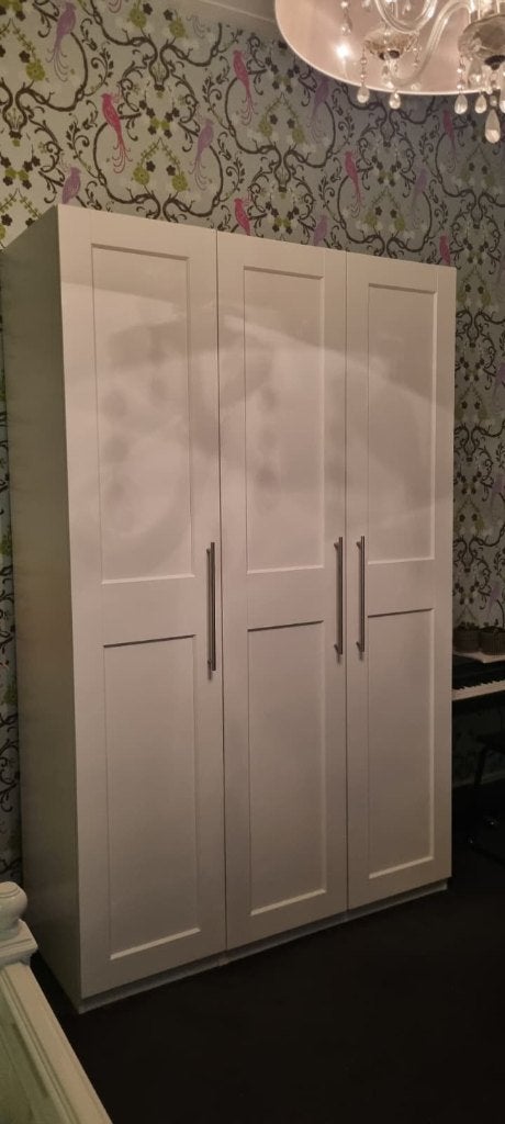 Ikea Pax kast met Bergsbo deuren, 150 x 236 x 60 cm, Huis en Inrichting, Kasten | Kledingkasten, Ophalen, Met deur(en), 100 tot 150 cm