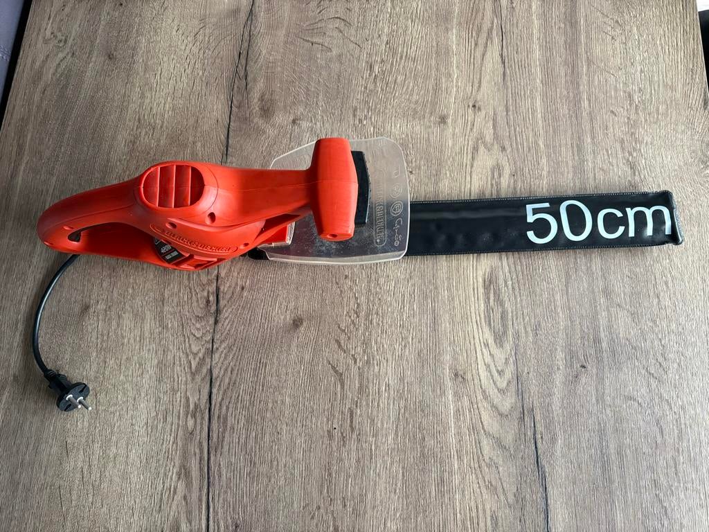 Black & Decker Heggenschaar 50cm, Ophalen of Verzenden, Zo goed als nieuw, Elektrisch