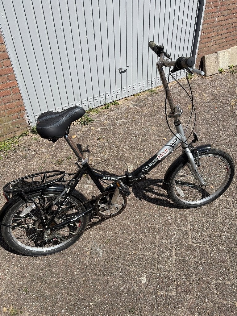 Quick Fold Vouwfiets, Fietsen en Brommers, Gebruikt, Velgrem, Versnellingen, Dames