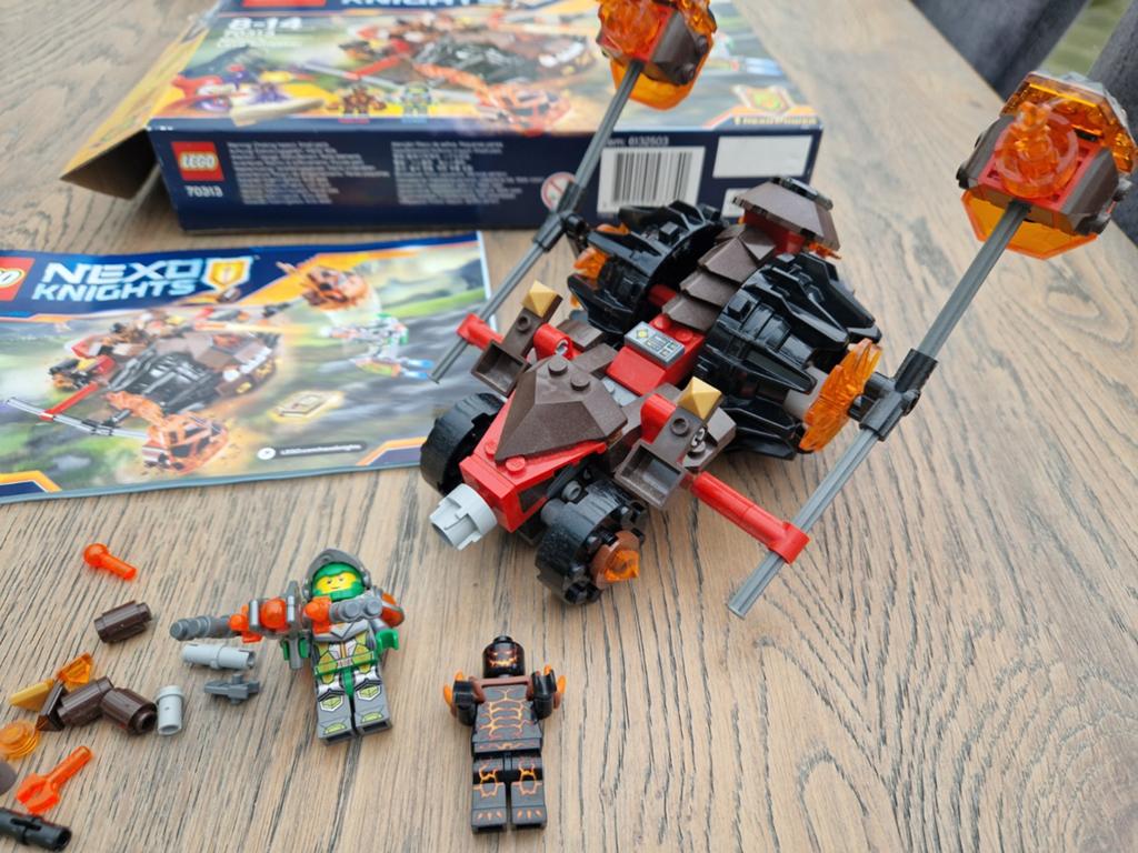 Lego Nexo knights 70313, Ophalen of Verzenden, Zo goed als nieuw, Complete set, Lego