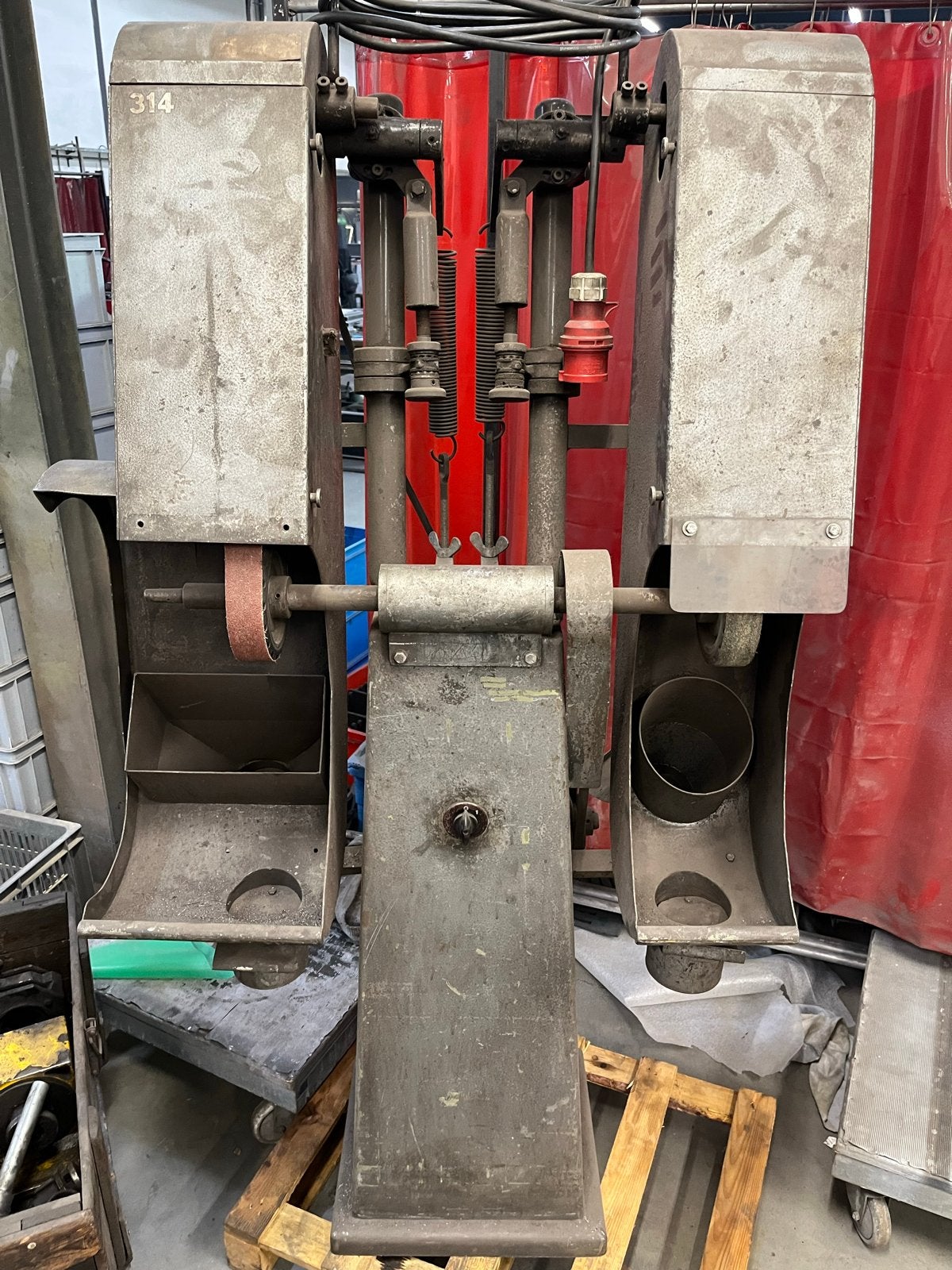 Dubbele Slijpmachine, Ophalen, Gebruikt, Minder dan 700 watt, Werkbankslijpmachine