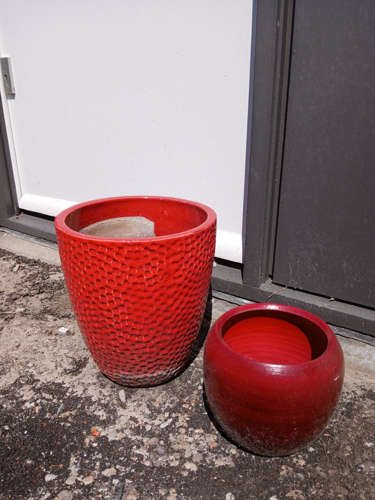 Gratis potten, Tuin en Terras, Bloempotten, Rond, Ophalen of Verzenden, Aardewerk, Minder dan 40 cm