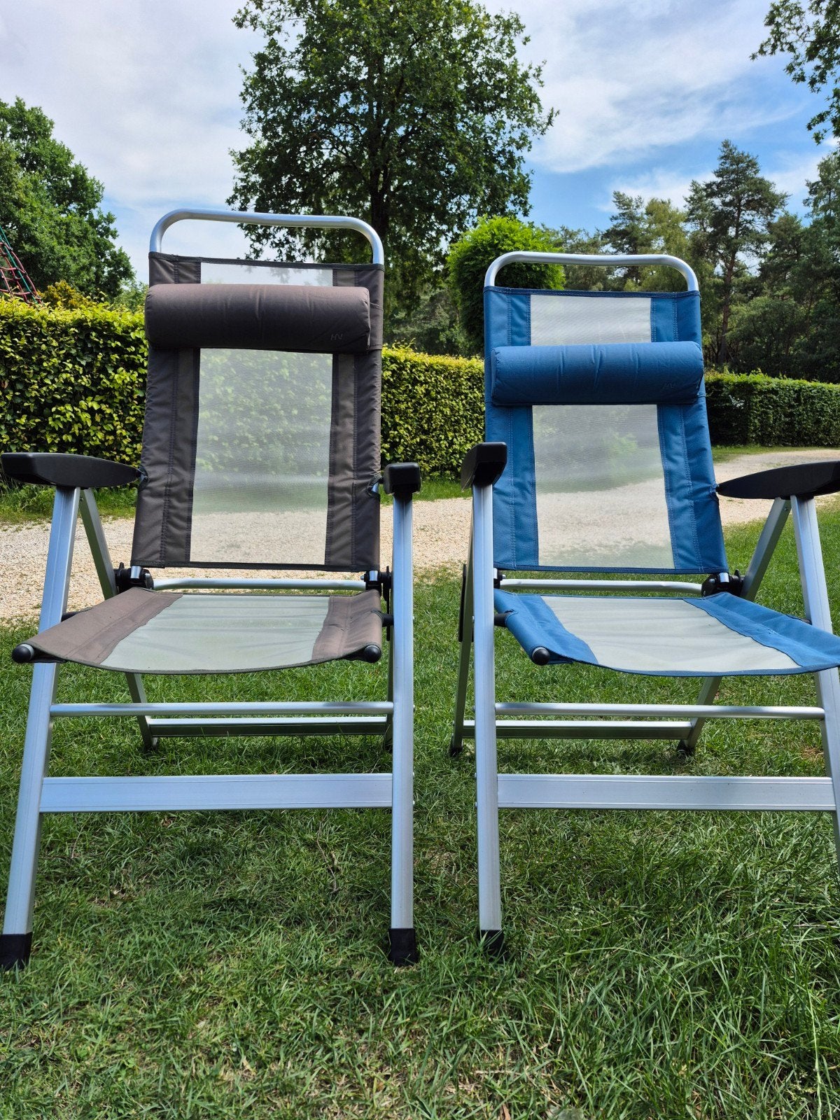 4x Human Nature  campingstoelen  - 130 euro, Ophalen, Zo goed als nieuw, Campingstoel