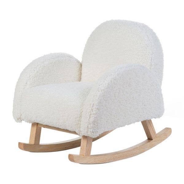 Childhome Teddy Schommelstoel Wit / Naturel NIEUW IN DOOS!, Ophalen of Verzenden, Nieuw