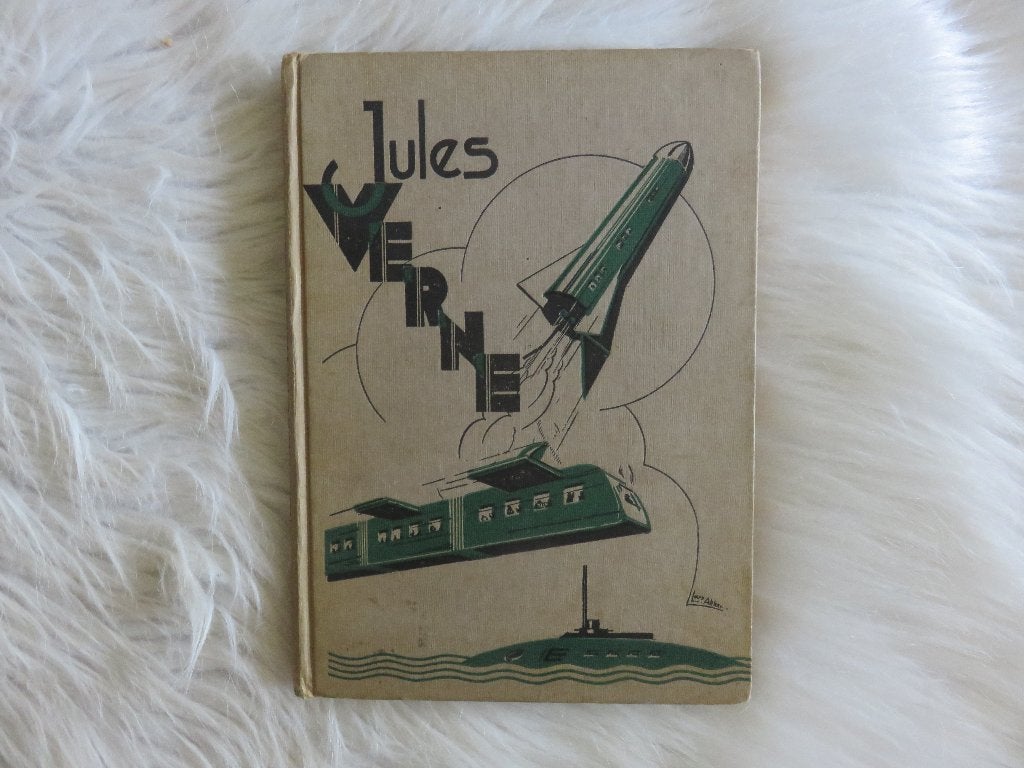 Een drama in de wolken - Jules Verne (verzamelobject), Boeken, Ophalen of Verzenden, Gelezen
