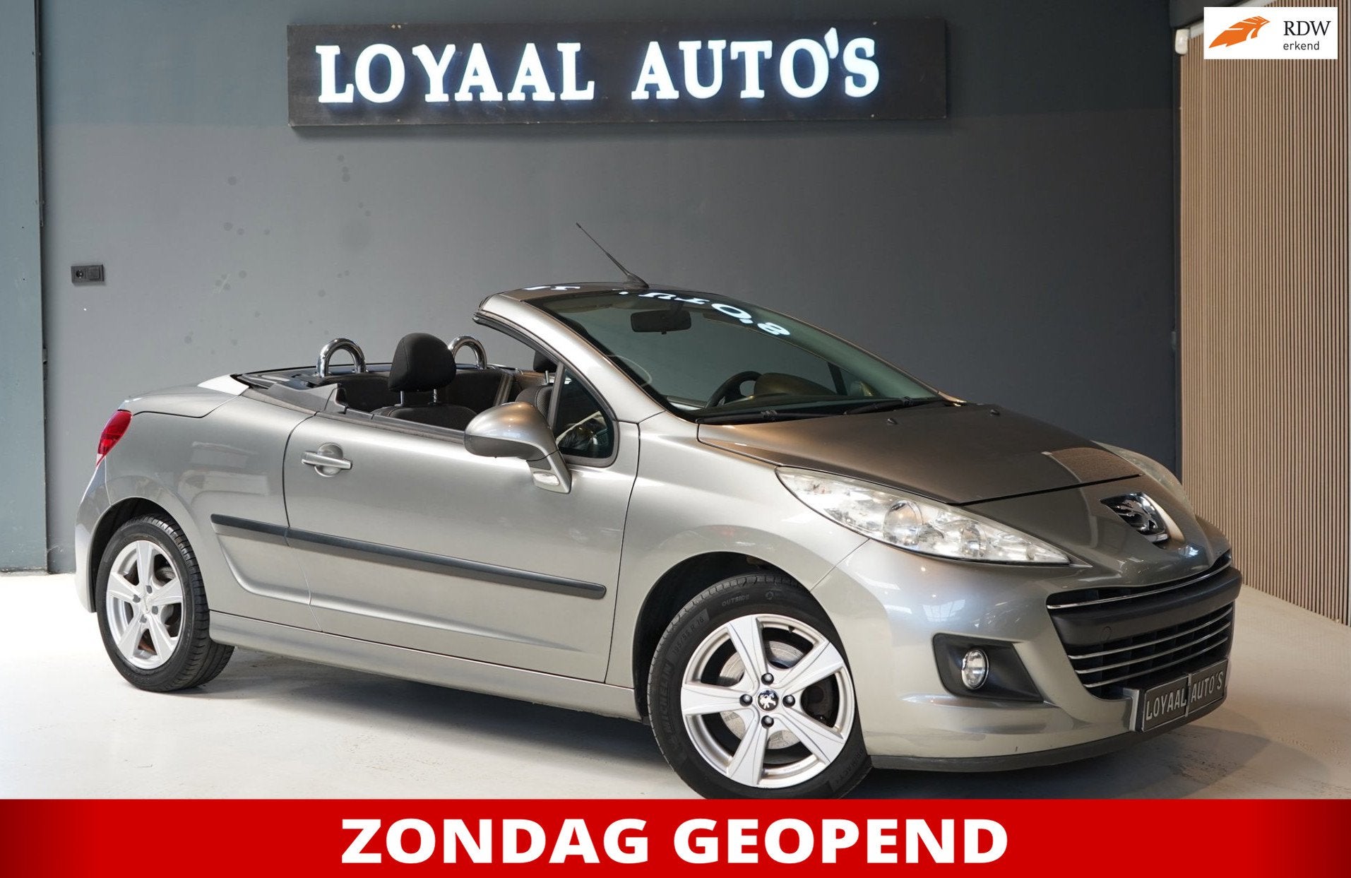 Peugeot 207 CC 1.6 VTi | ELEK.RAMEN | APK., Voorwielaandrijving, Euro 5, 15 km/l, Gebruikt